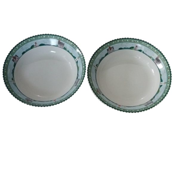 Sakura Other - Sakura Nantucket Soup Cereal Bowls by Claire Murraye, Set of 2